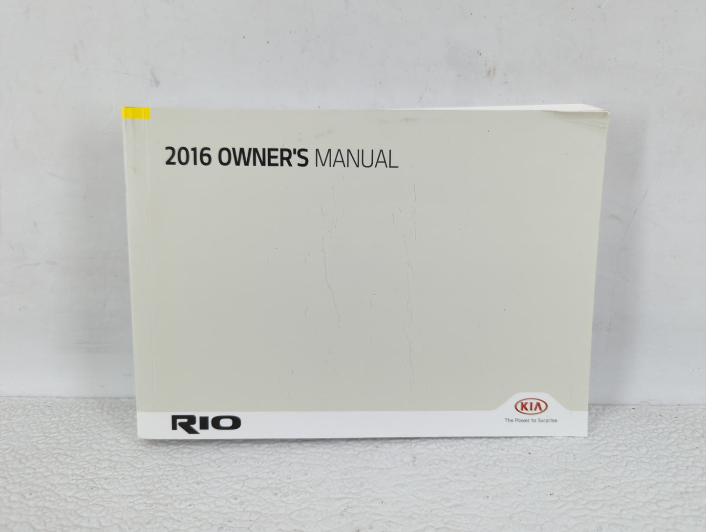 2015 Kia Rio Owners Manual Book Guide OEM Used Auto Parts - Oemusedautoparts1.com