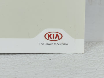 2015 Kia Rio Owners Manual Book Guide OEM Used Auto Parts