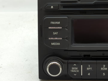 2012-2015 Kia Rio Radio AM FM Cd Player Receiver Replacement P/N:96170-1W950CA 96170-1W900CA Fits Fits 2012 2013 2014 2015 OEM Used Auto Parts