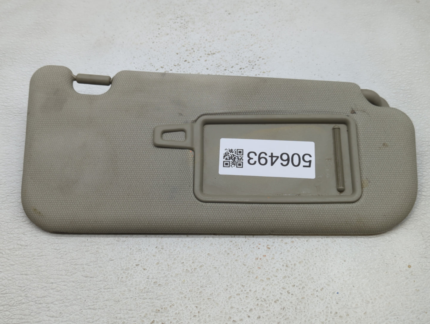 2012-2017 Kia Rio Sun Visor Shade Replacement Passenger Right Mirror Fits Fits 2012 2013 2014 2015 2016 2017 OEM Used Auto P