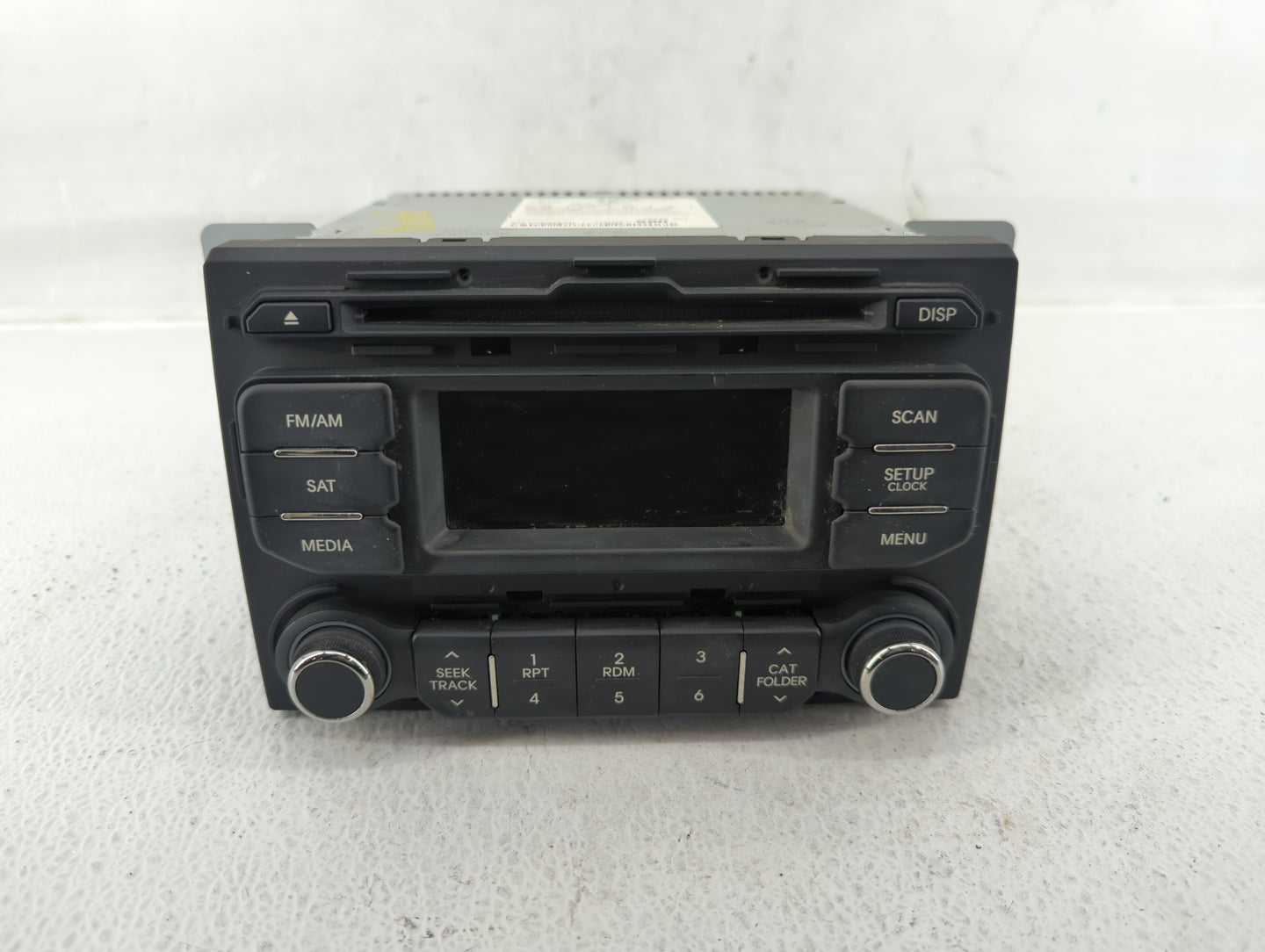 2012-2015 Kia Rio Radio AM FM Cd Player Receiver Replacement P/N:96170-1W900CA Fits Fits 2012 2013 2014 2015 OEM Used Auto P