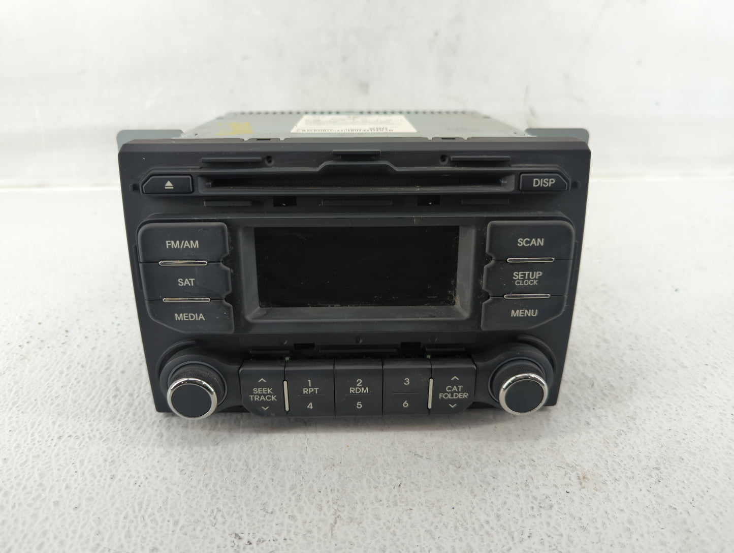 2012-2015 Kia Rio Radio AM FM Cd Player Receiver Replacement P/N:96170-1W900CA Fits Fits 2012 2013 2014 2015 OEM Used Auto P