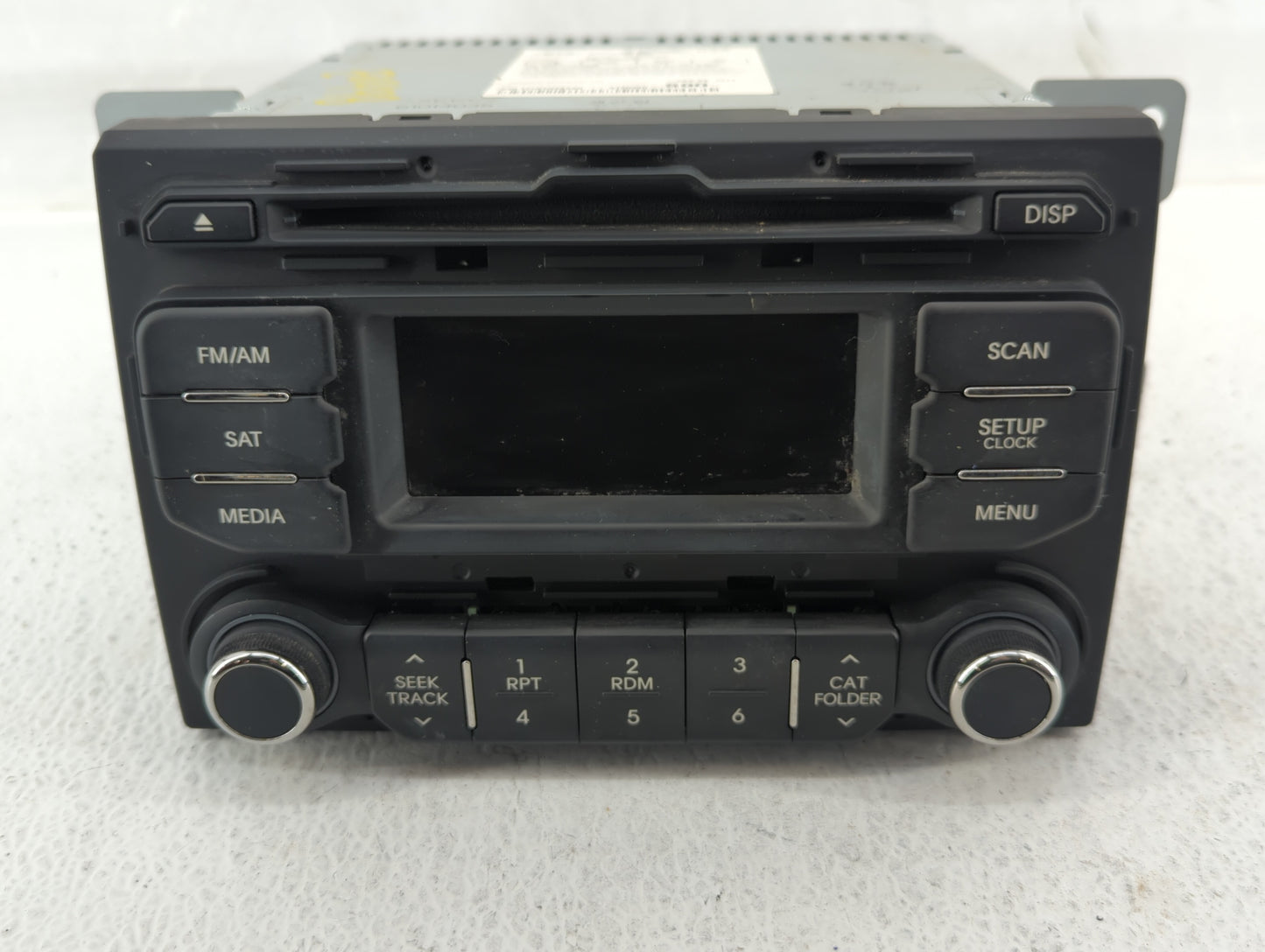 2012-2015 Kia Rio Radio AM FM Cd Player Receiver Replacement P/N:96170-1W900CA Fits Fits 2012 2013 2014 2015 OEM Used Auto P
