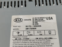 2012-2015 Kia Rio Radio AM FM Cd Player Receiver Replacement P/N:96170-1W900CA Fits Fits 2012 2013 2014 2015 OEM Used Auto P