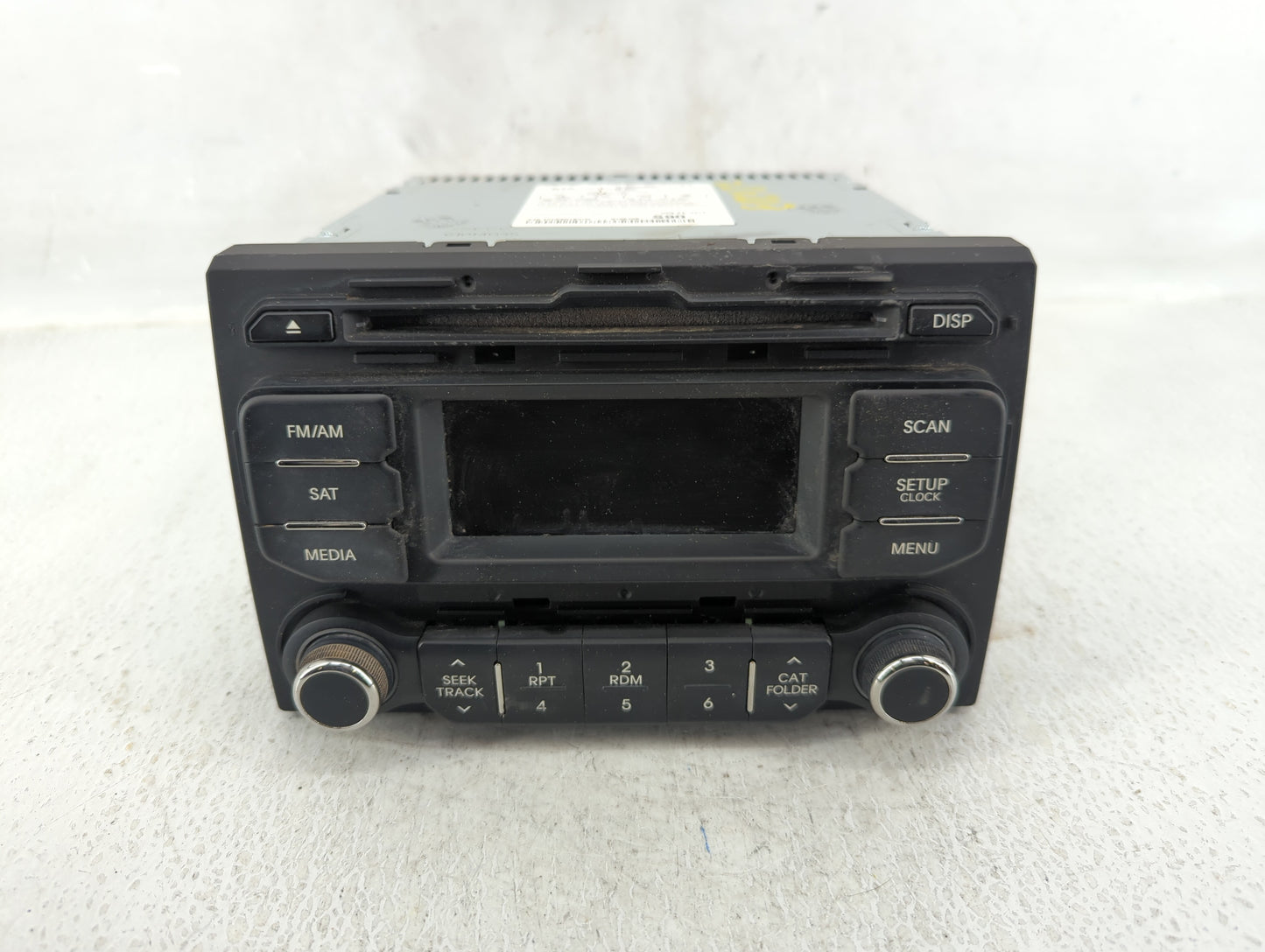 2012-2015 Kia Rio Am Fm Cd Player Radio Receiver - Oemusedautoparts1.com