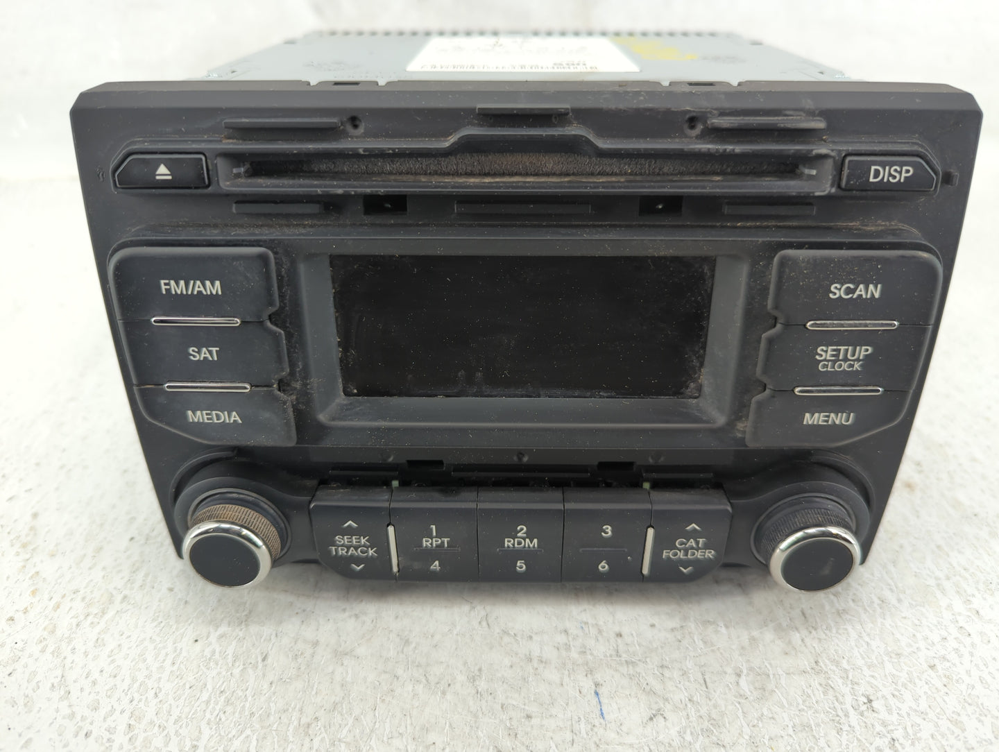2012-2015 Kia Rio Am Fm Cd Player Radio Receiver - Oemusedautoparts1.com