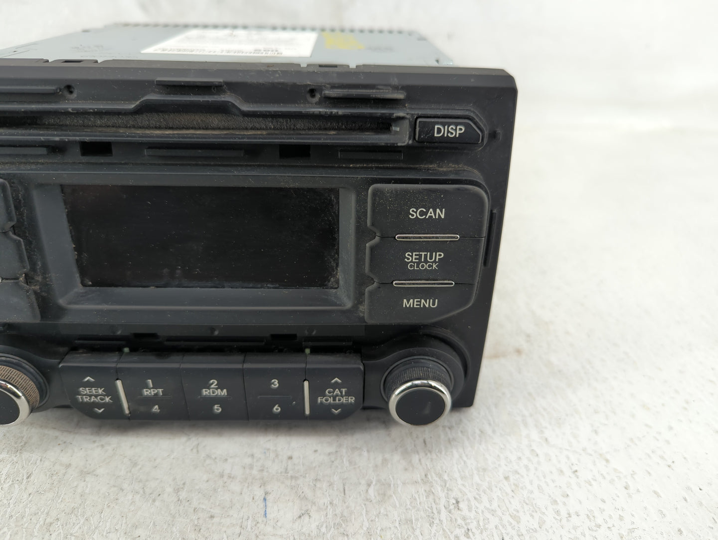 2012-2015 Kia Rio Am Fm Cd Player Radio Receiver - Oemusedautoparts1.com