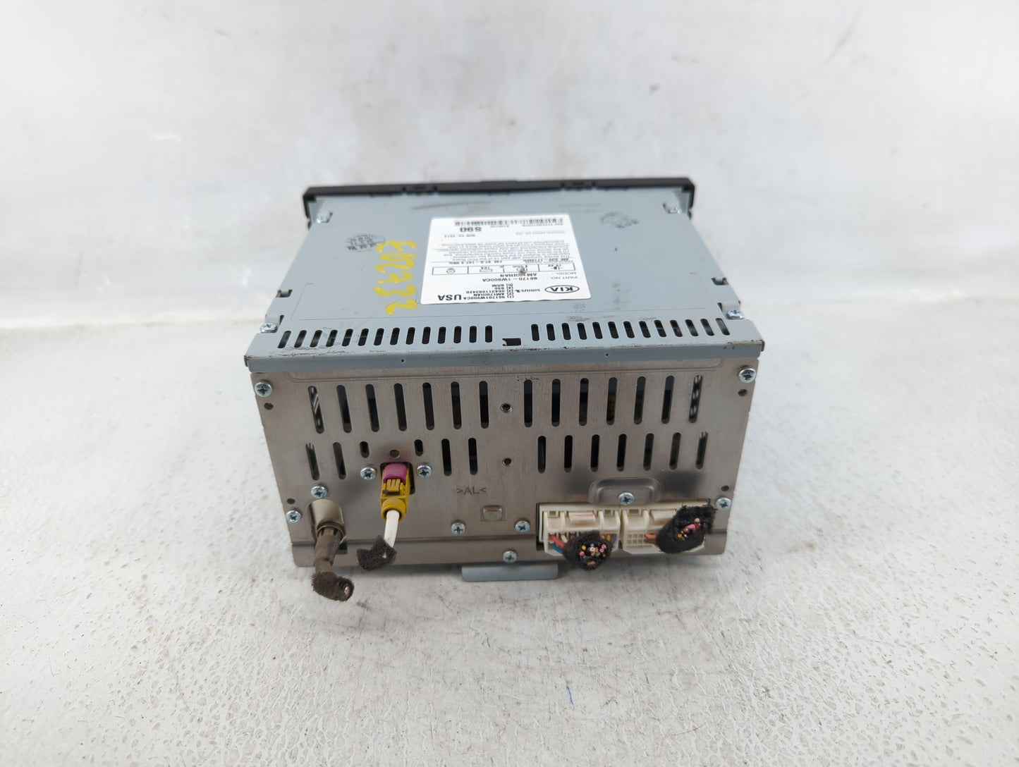2012-2015 Kia Rio Am Fm Cd Player Radio Receiver - Oemusedautoparts1.com