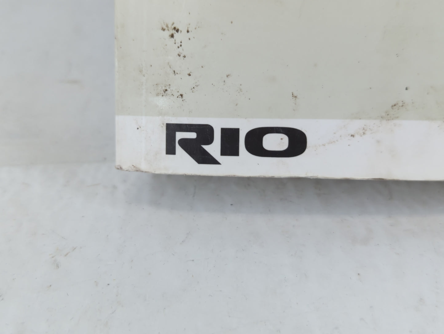 2015 Kia Rio Owners Manual Book Guide P/N:F1WO-EC45A OEM Used Auto Parts - Oemusedautoparts1.com