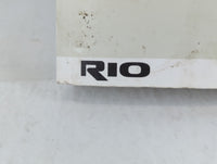 2015 Kia Rio Owners Manual Book Guide P/N:F1WO-EC45A OEM Used Auto Parts - Oemusedautoparts1.com