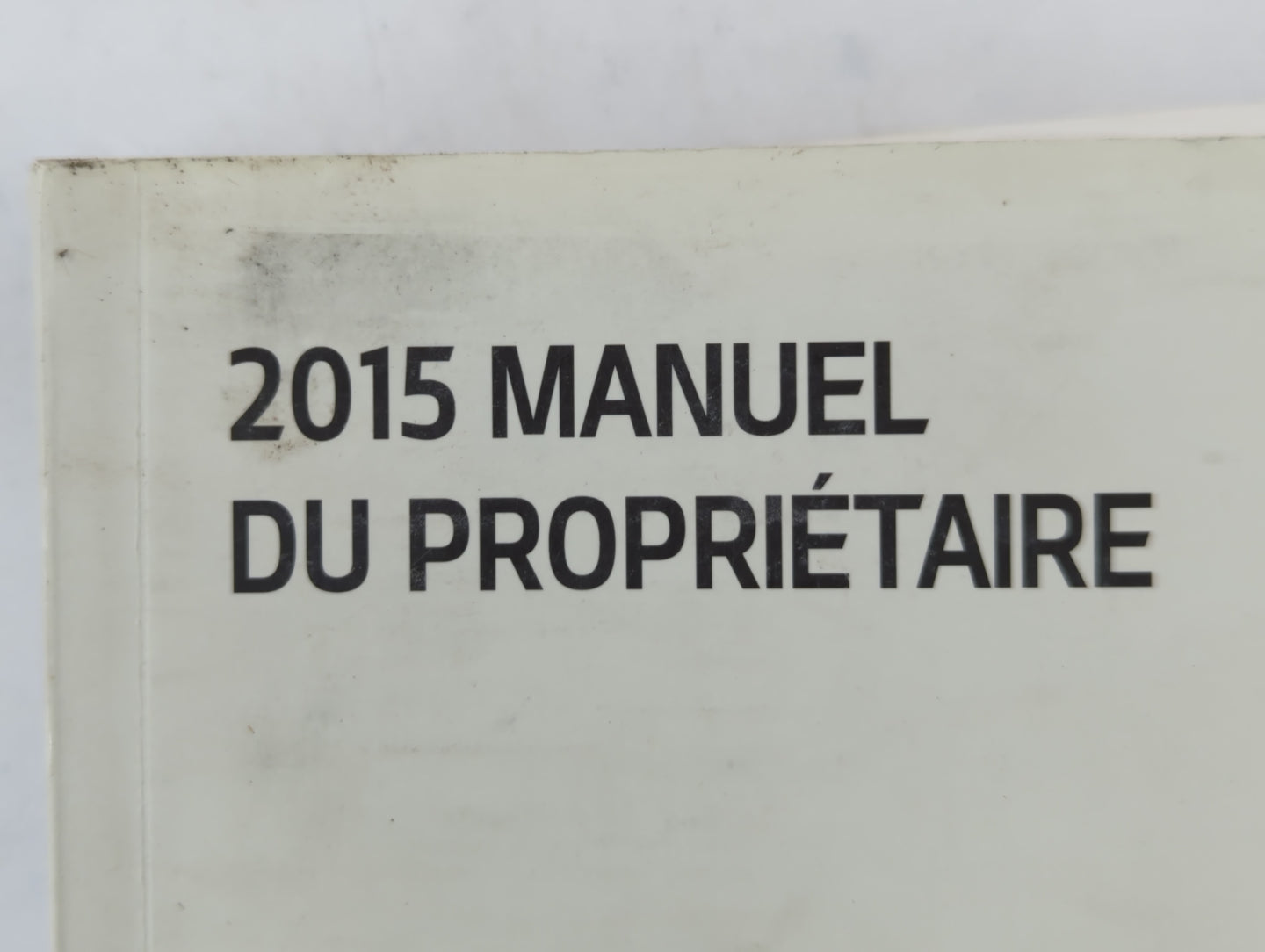 2015 Kia Rio Owners Manual Book Guide P/N:F1WO-EC45A OEM Used Auto Parts - Oemusedautoparts1.com