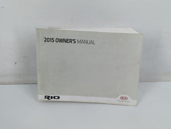 compare product 2015 Kia Rio Owners Manual Book Guide P/N:F1WO-EC45A OEM Used Auto Parts