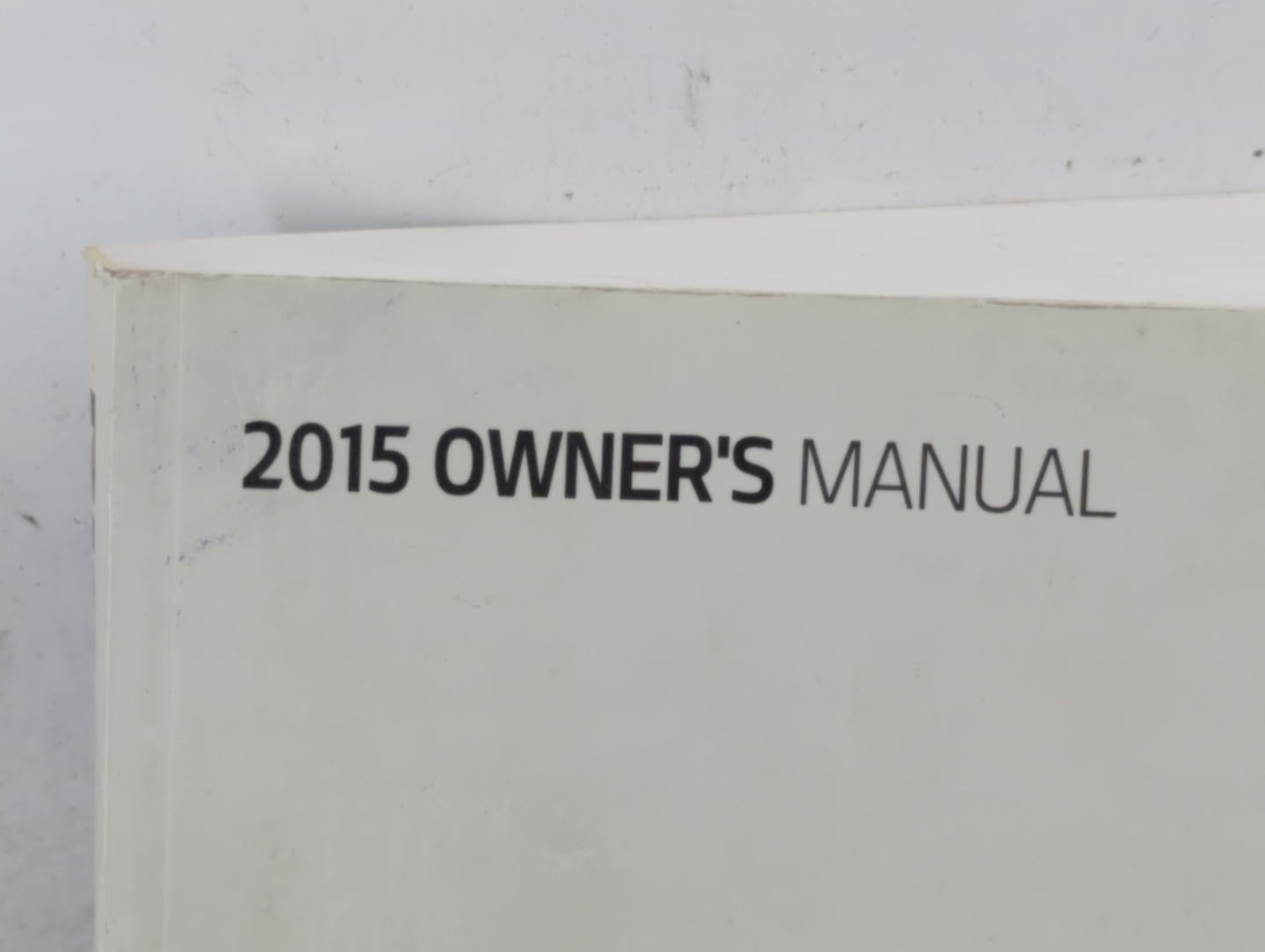 2015 Kia Rio Owners Manual Book Guide P/N:F1WO-EC45A OEM Used Auto Parts - Oemusedautoparts1.com