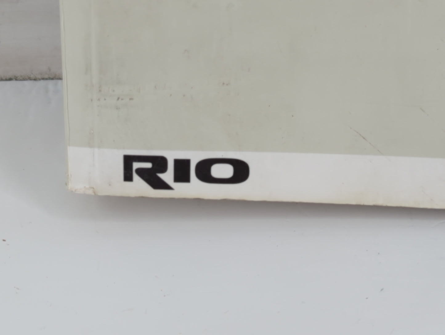 2015 Kia Rio Owners Manual Book Guide P/N:F1WO-EC45A OEM Used Auto Parts - Oemusedautoparts1.com