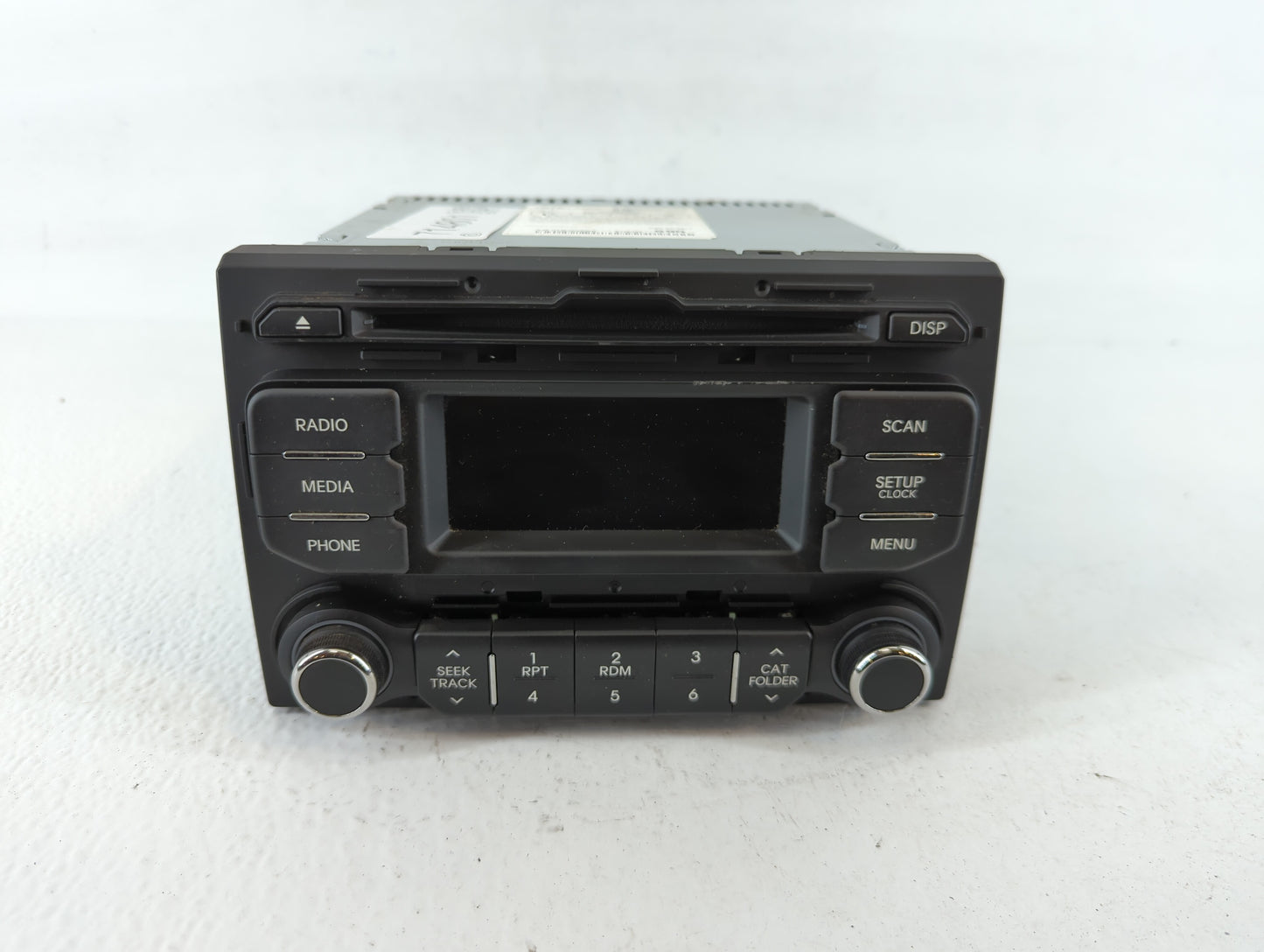 2012-2015 Kia Rio Radio AM FM Cd Player Receiver Replacement P/N:96170-1W955CA Fits Fits 2012 2013 2014 2015 OEM Used Auto P