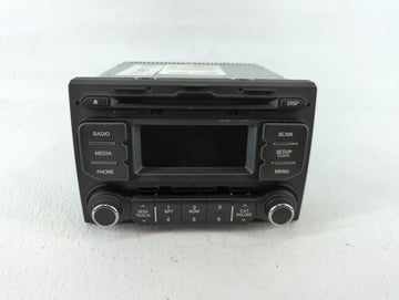 2012-2015 Kia Rio Radio AM FM Cd Player Receiver Replacement P/N:96170-1W955CA Fits Fits 2012 2013 2014 2015 OEM Used Auto P