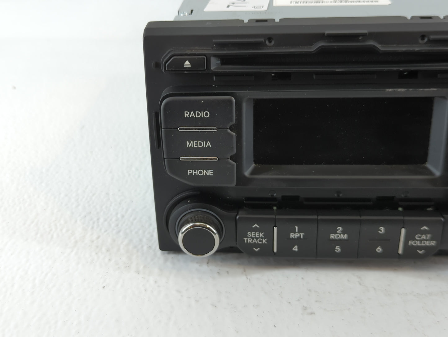 2012-2015 Kia Rio Radio AM FM Cd Player Receiver Replacement P/N:96170-1W955CA Fits Fits 2012 2013 2014 2015 OEM Used Auto P
