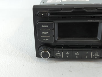 2012-2015 Kia Rio Radio AM FM Cd Player Receiver Replacement P/N:96170-1W955CA Fits Fits 2012 2013 2014 2015 OEM Used Auto Parts