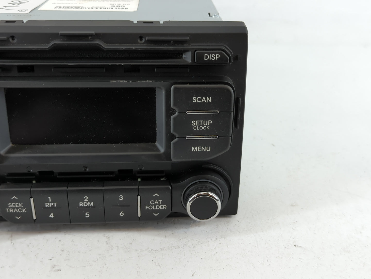 2012-2015 Kia Rio Radio AM FM Cd Player Receiver Replacement P/N:96170-1W955CA Fits Fits 2012 2013 2014 2015 OEM Used Auto P