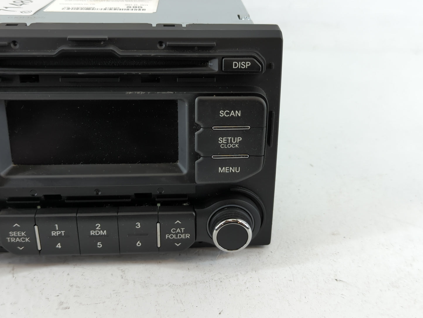 2012-2015 Kia Rio Radio AM FM Cd Player Receiver Replacement P/N:96170-1W955CA Fits Fits 2012 2013 2014 2015 OEM Used Auto P