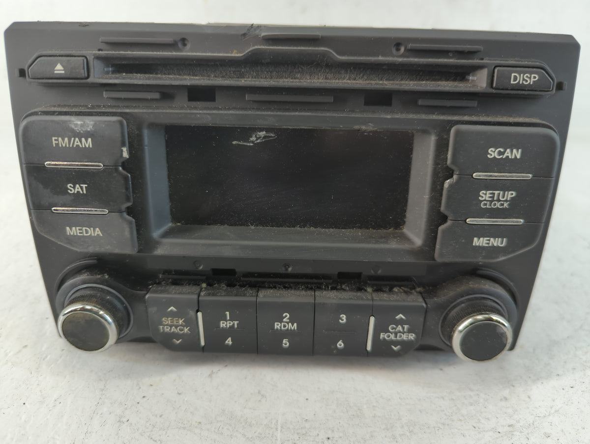 2012-2015 Kia Rio Am Fm Cd Player Radio Receiver 751631 - Oemusedautoparts1.com
