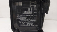2014-2015 Kia Rondo Fusebox Fuse Box Panel Relay Module P/N:91941-A4031 Fits Fits 2014 2015 OEM Used Auto Parts - Oemusedaut