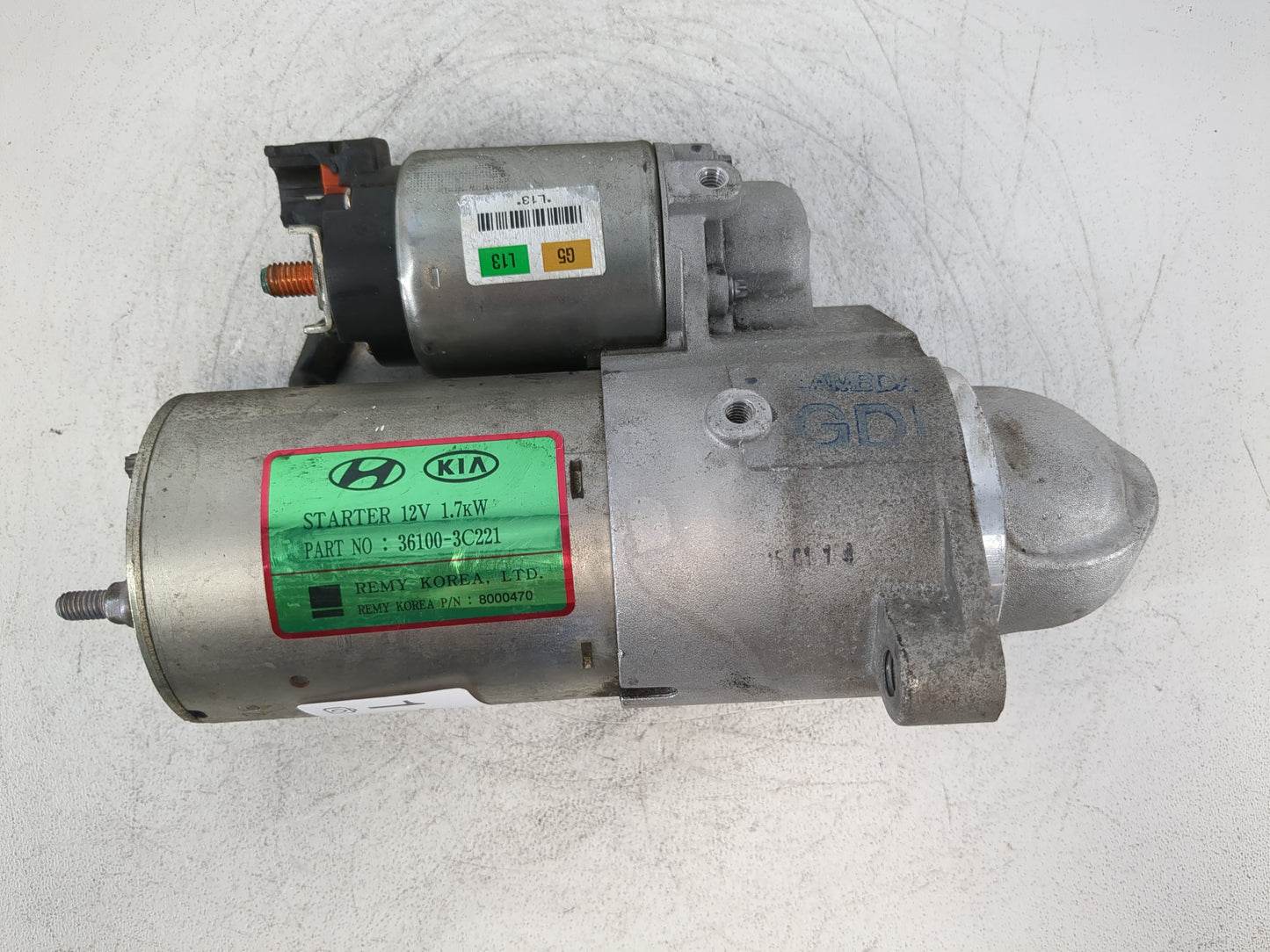 2015-2016 Kia Sedona Car Starter Motor Solenoid OEM P/N:36100-3C221 Fits Fits 2012 2013 2014 2015 2016 OEM Used Auto Parts -