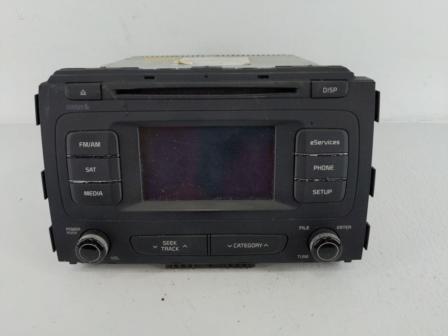2015-2016 Kia Sedona Radio AM FM Cd Player Receiver Replacement P/N:96160-A9000WK Fits Fits 2015 2016 OEM Used Auto Parts - 