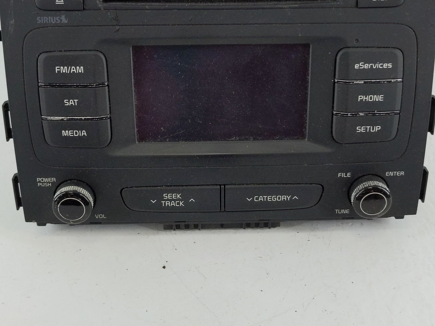 2015-2016 Kia Sedona Radio AM FM Cd Player Receiver Replacement P/N:96160-A9000WK Fits Fits 2015 2016 OEM Used Auto Parts - 