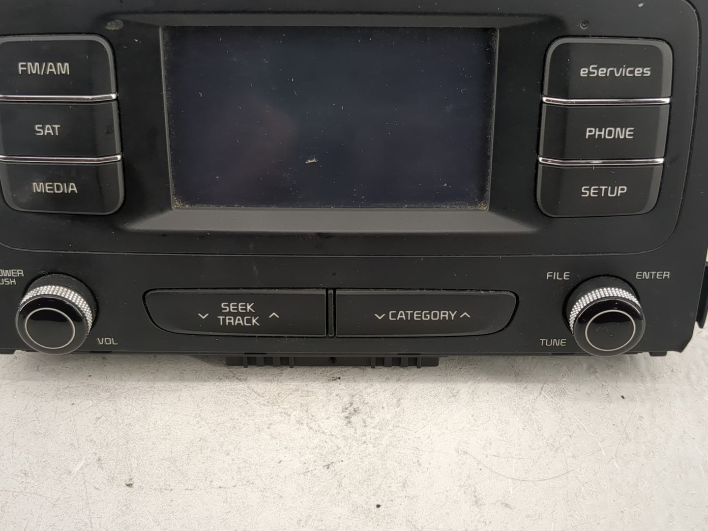 2015-2016 Kia Sedona Radio AM FM Cd Player Receiver Replacement P/N:96160-A9000WAC 96160-A9000WK Fits Fits 2015 2016 OEM Use