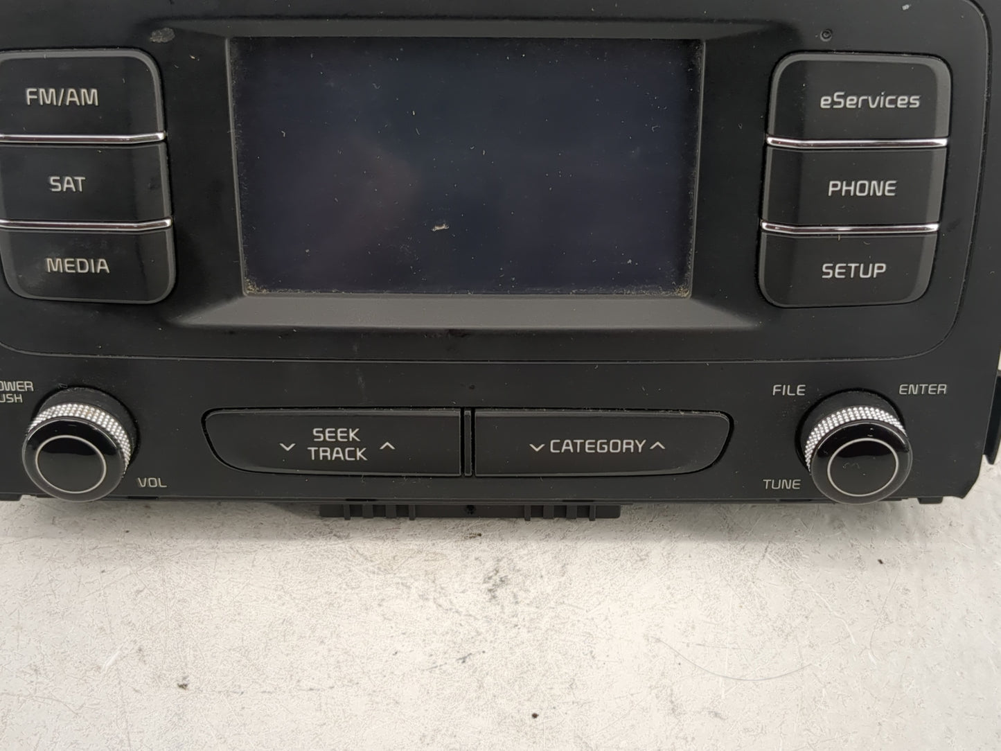 2015-2016 Kia Sedona Radio AM FM Cd Player Receiver Replacement P/N:96160-A9000WAC 96160-A9000WK Fits Fits 2015 2016 OEM Use