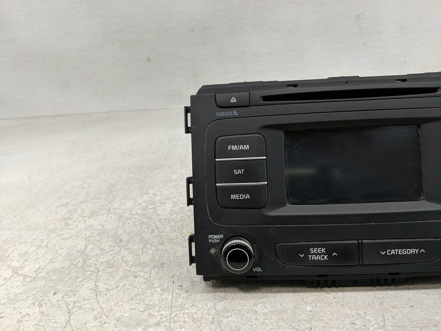 2015-2016 Kia Sedona Radio AM FM Cd Player Receiver Replacement P/N:96160-A9000WAC 96160-A9000WK Fits Fits 2015 2016 OEM Use