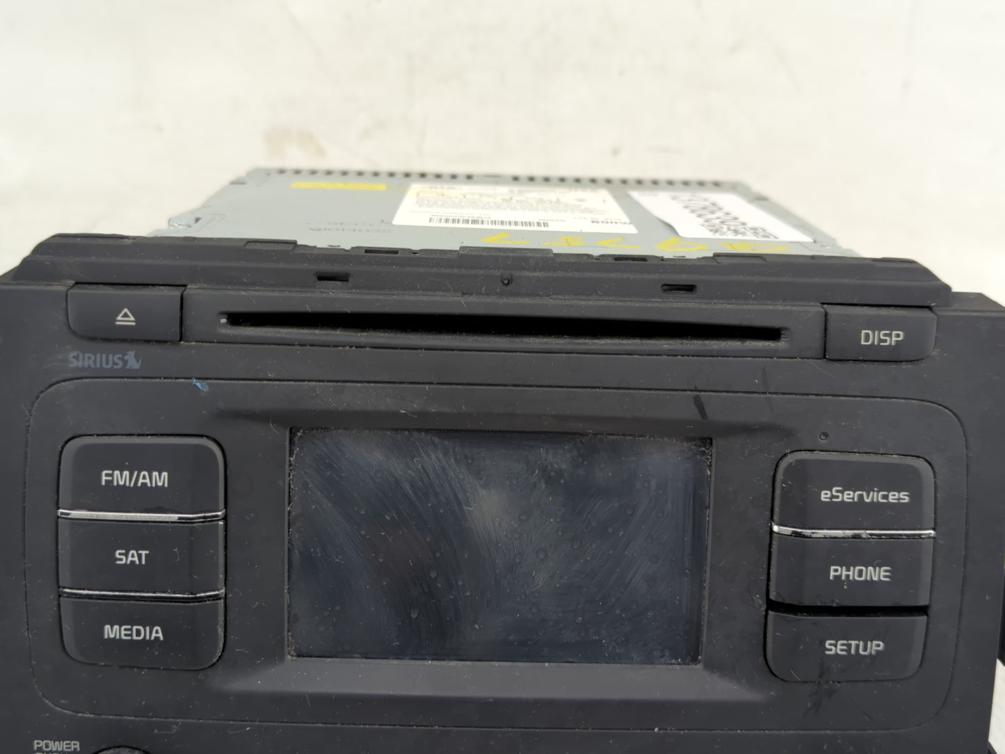 2015-2016 Kia Sedona Radio AM FM Cd Player Receiver Replacement P/N:96160-A9000WK Fits Fits 2015 2016 OEM Used Auto Parts - 