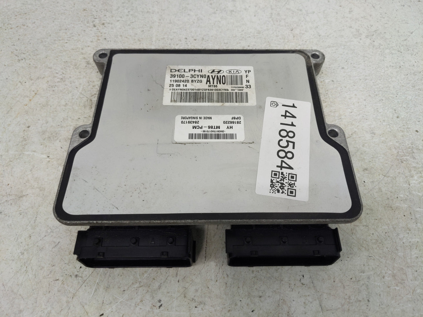 2015 Kia Sedona PCM Engine Control Computer ECU ECM PCU OEM P/N:39111-2CYN0 39100-3CYN0 Fits OEM Used Auto Parts - Oemusedau