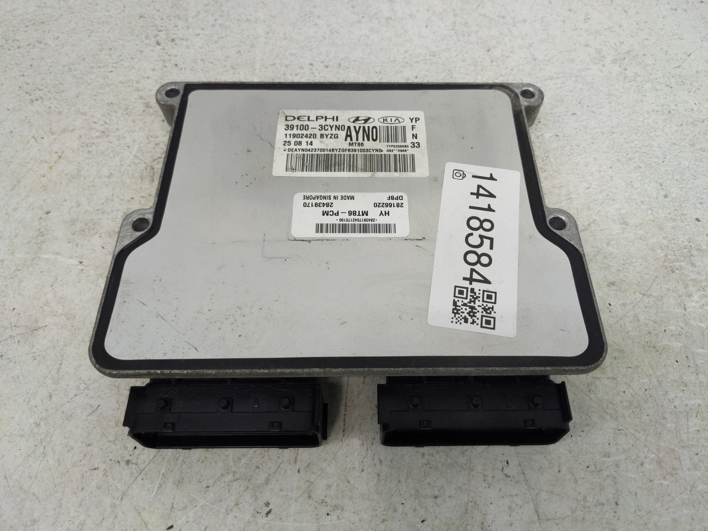 2015 Kia Sedona PCM Engine Control Computer ECU ECM PCU OEM P/N:39111-2CYN0 39100-3CYN0 Fits OEM Used Auto Parts - Oemusedau