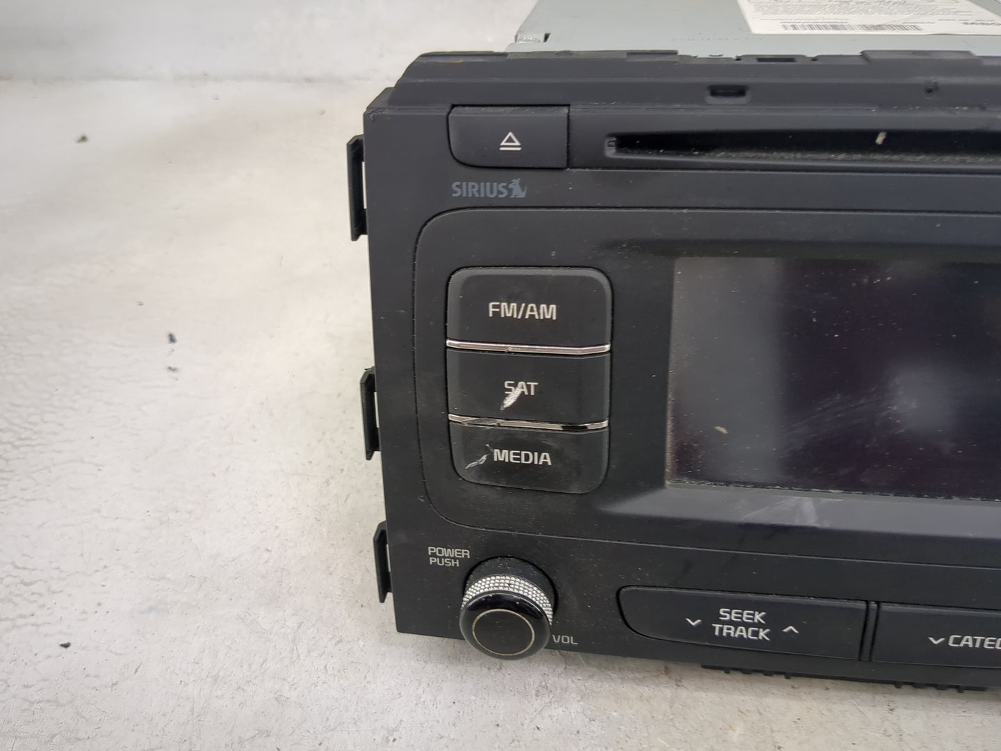 2015-2016 Kia Sedona Radio AM FM Cd Player Receiver Replacement P/N:96160A9000WK AC1A0A9AN, 065439721421 Fits Fits 2015 2016