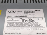 2015-2016 Kia Sedona Radio AM FM Cd Player Receiver Replacement P/N:96160A9000WK AC1A0A9AN, 065439721421 Fits Fits 2015 2016