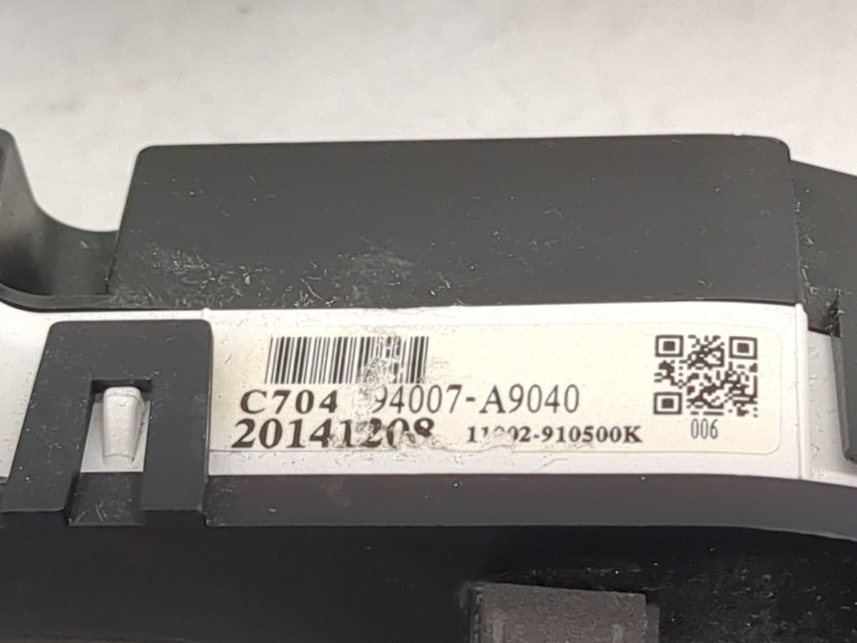 2015-2016 Kia Sedona Instrument Cluster Speedometer Gauges P/N:94007-A9040 94003A9020 Miles:122K Fits Fits 2015 2016 OEM Use
