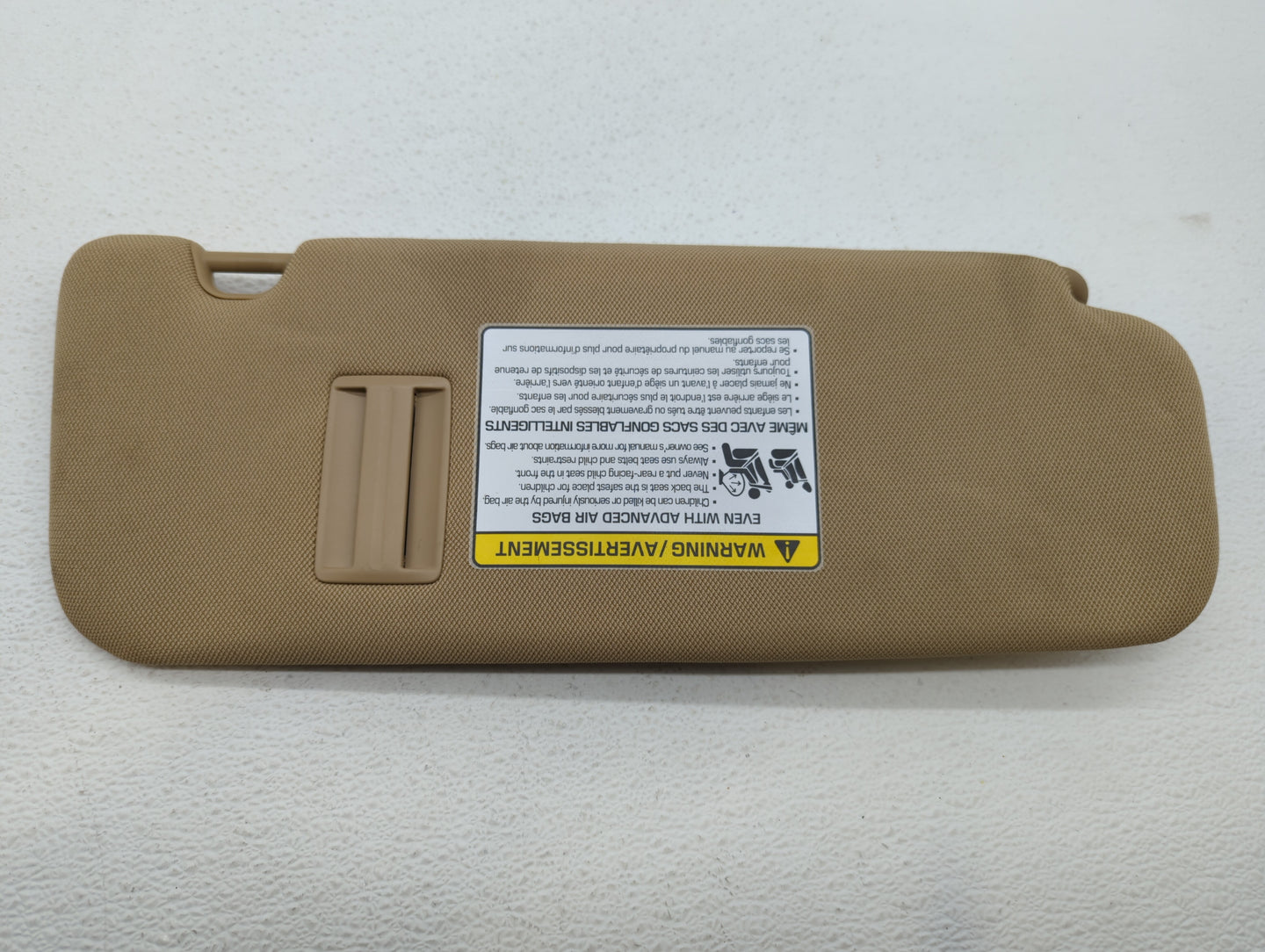 2015-2019 Kia Sedona Sun Visor Shade Replacement Driver Left Mirror Fits Fits 2015 2016 2017 2018 2019 OEM Used Auto Parts -