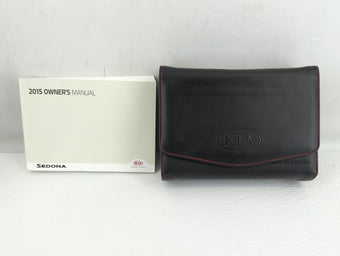compare product 2015 Kia Sedona Owners Manual Book Guide P/N:FA90-EU4OD OEM Used Auto Parts