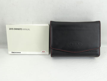 2015 Kia Sedona Owners Manual Book Guide P/N:FA90-EU4OD OEM Used Auto Parts - Oemusedautoparts1.com