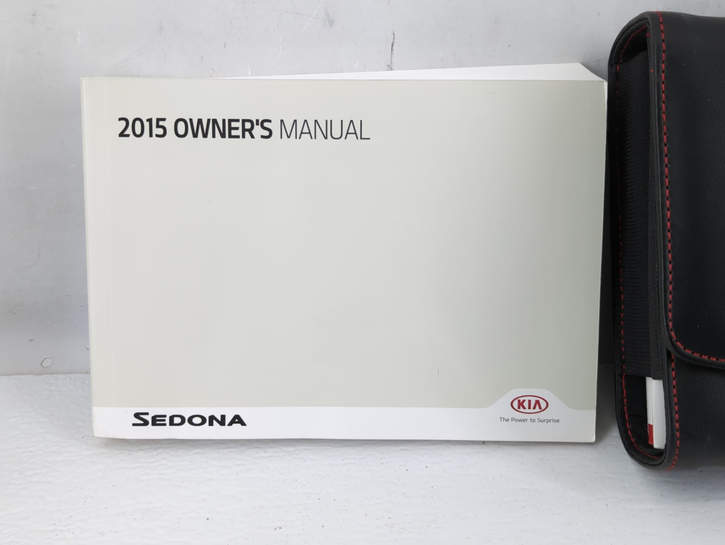 2015 Kia Sedona Owners Manual Book Guide P/N:FA90-EU4OD OEM Used Auto Parts - Oemusedautoparts1.com