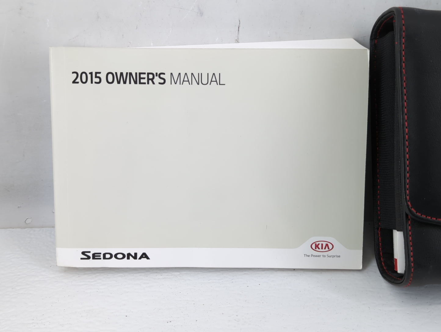 2015 Kia Sedona Owners Manual Book Guide P/N:FA90-EU4OD OEM Used Auto Parts - Oemusedautoparts1.com
