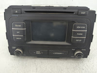 2015-2016 Kia Sedona Radio AM FM Cd Player Receiver Replacement P/N:96160-A9000WK Fits Fits 2015 2016 OEM Used Auto Parts - 