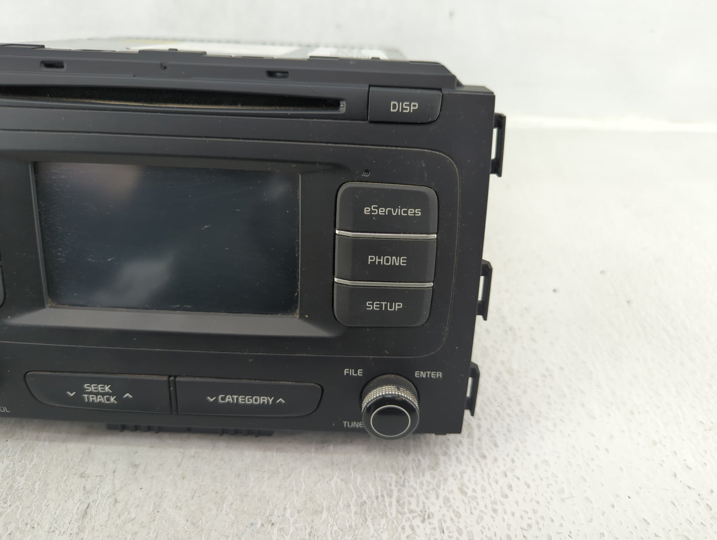 2015-2016 Kia Sedona Radio AM FM Cd Player Receiver Replacement P/N:96160-A9000WK Fits Fits 2015 2016 OEM Used Auto Parts - 