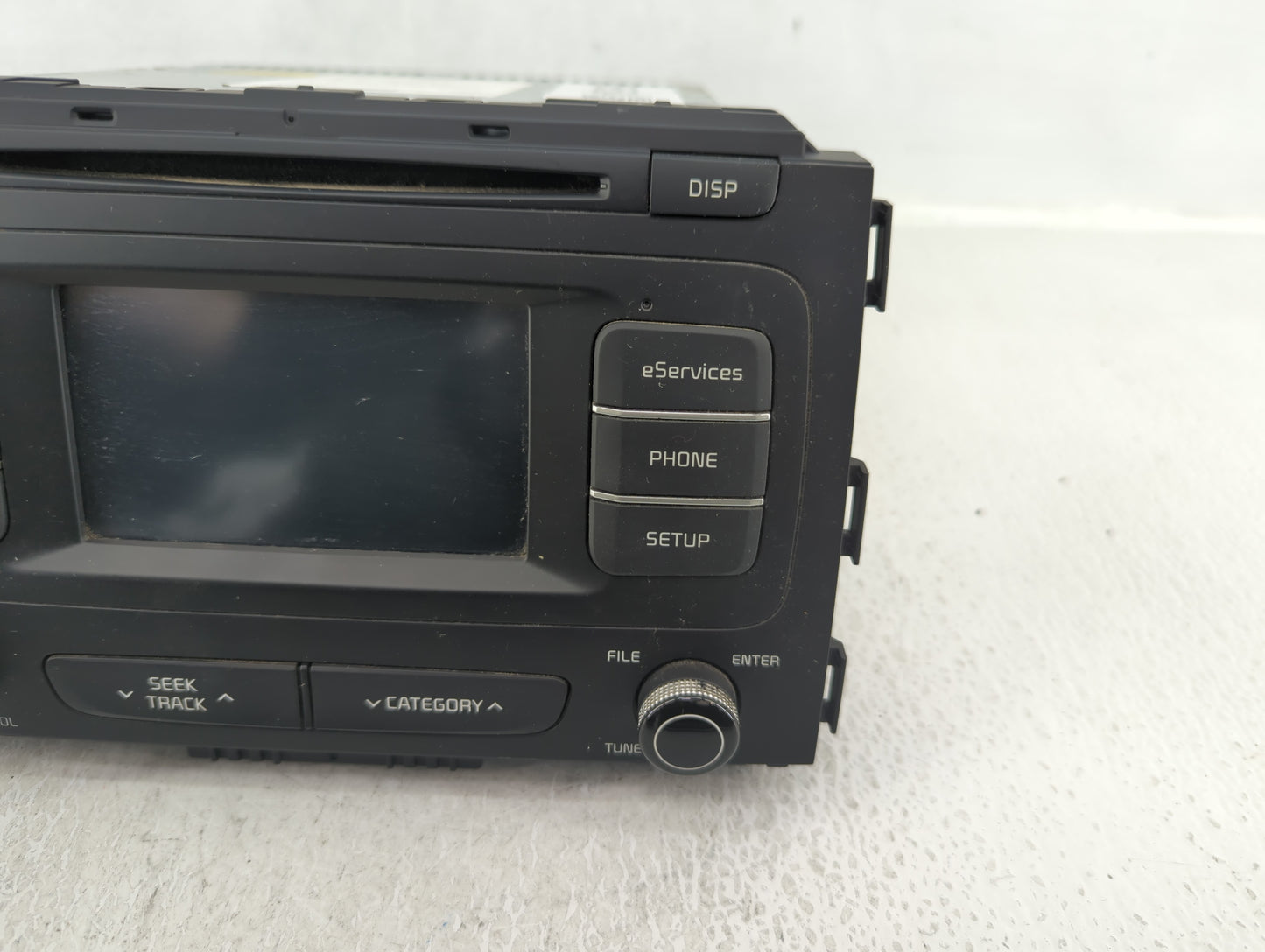 2015-2016 Kia Sedona Radio AM FM Cd Player Receiver Replacement P/N:96160-A9000WK Fits Fits 2015 2016 OEM Used Auto Parts - 