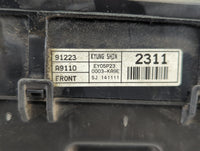 2015-2018 Kia Sedona Fusebox Fuse Box Panel Relay Module P/N:91223 A9110 Fits Fits 2015 2016 2017 2018 OEM Used Auto Parts -