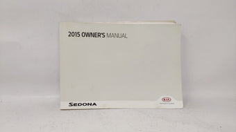 compare product 2015 Kia Sedona Owners Manual Book Guide OEM Used Auto Parts