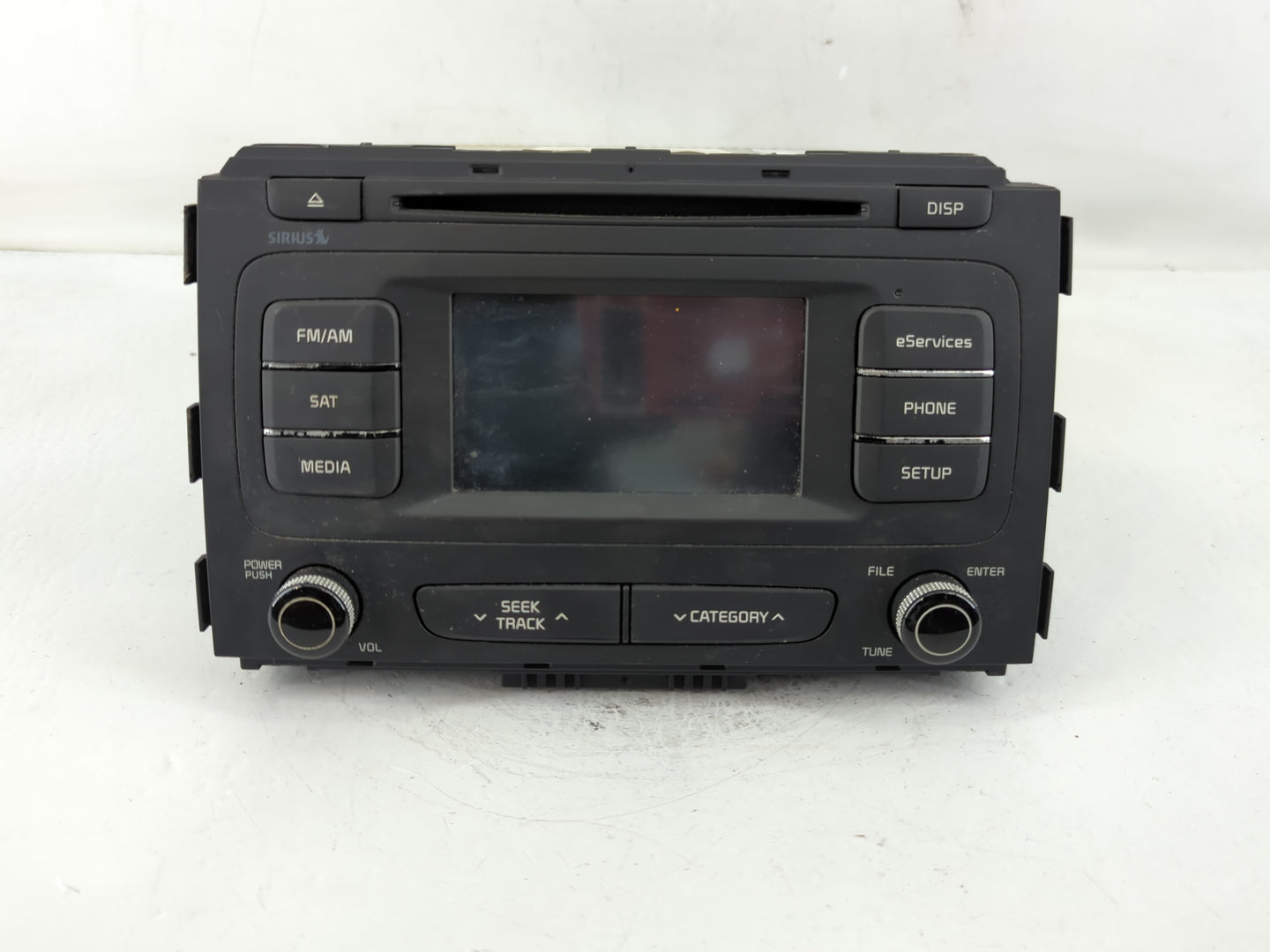 2015-2016 Kia Sedona Radio AM FM Cd Player Receiver Replacement P/N:96160-A9000WK Fits Fits 2015 2016 OEM Used Auto Parts - 