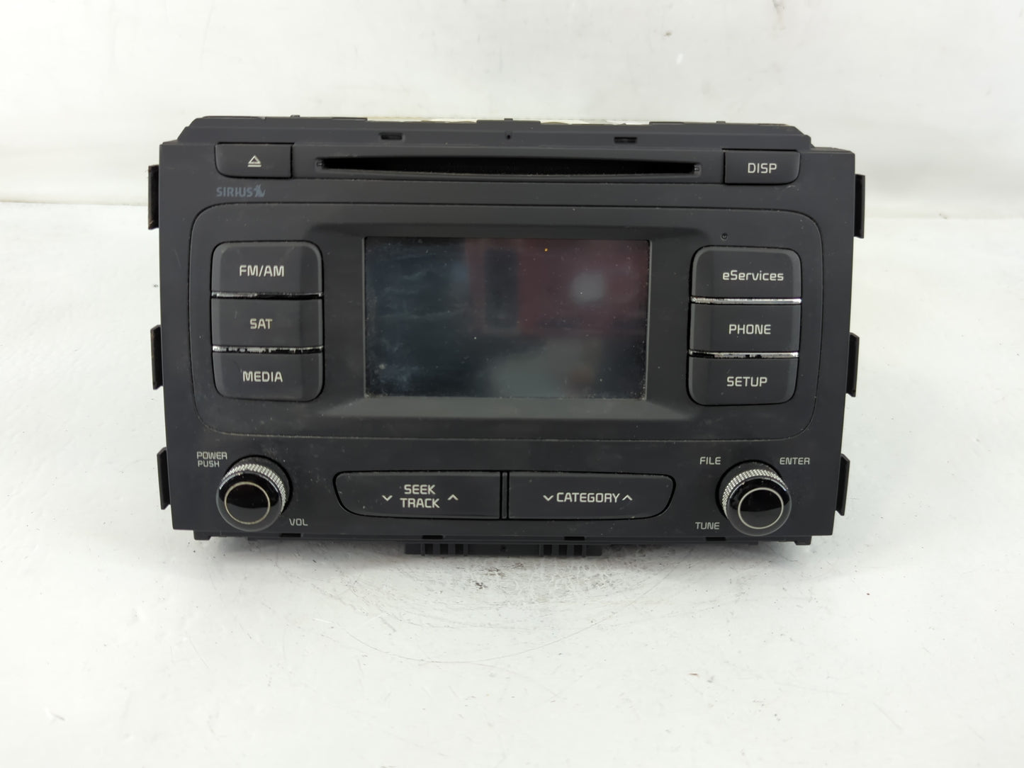 2015-2016 Kia Sedona Radio AM FM Cd Player Receiver Replacement P/N:96160-A9000WK Fits Fits 2015 2016 OEM Used Auto Parts - 